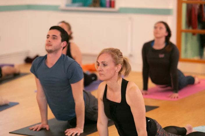 Jacqueline and Kyle at Tring Yoga Studios